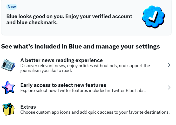 Twitter Blue Verified Check