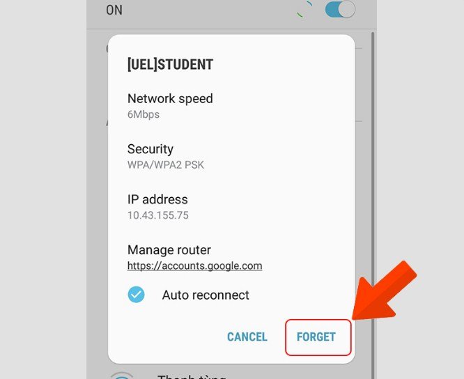 Lupa Jaringan Wifi