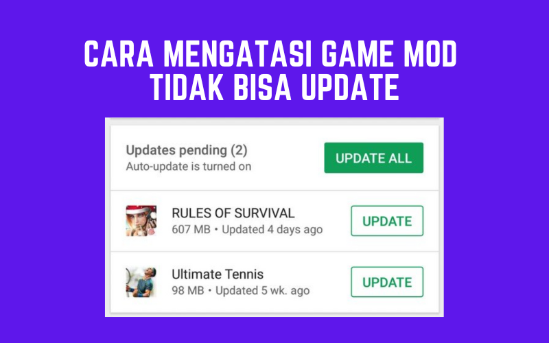 Mengatasi Game Mod Tidak Bisa Update